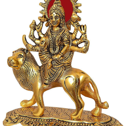 Nexplora Industries Metal Durga Maa Idol