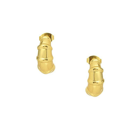 Half Moon Studs - Ruby Raang