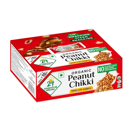 24 Mantra Organic Peanut Chikki