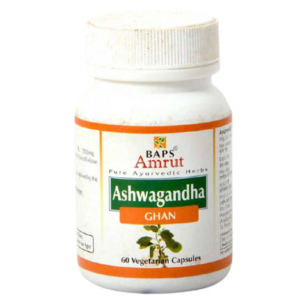 Baps Amrut Ashwagandha Ghan Capsules