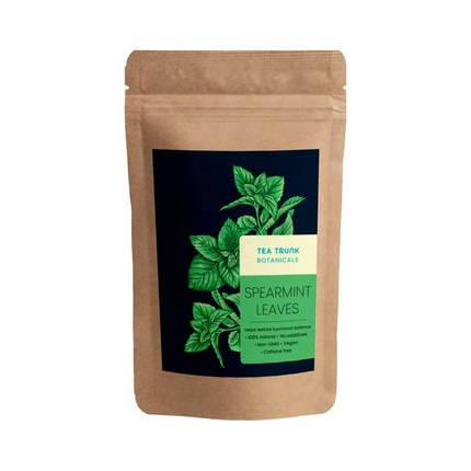 Tea Trunk Spearmint Leaves Natural Calming Tea
