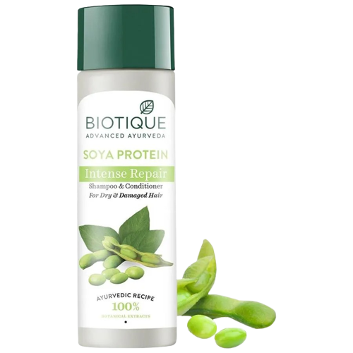 Biotique Advanced Ayurveda Bio Soya Protein Fresh Nourishing Shampoo