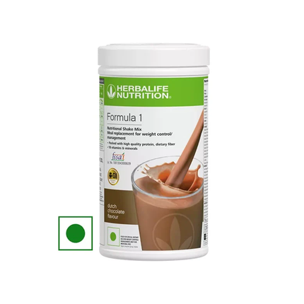 HERBALIFE FORMULA 1 NUTRITIONAL SHAKE MIX, DUTCH CHOCOLATE (500G)