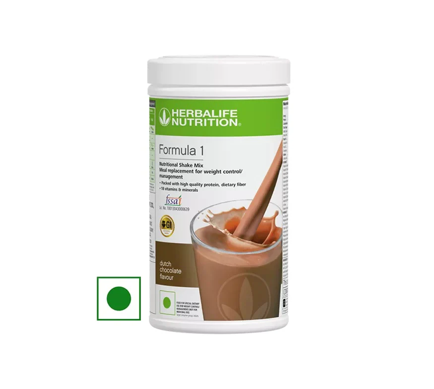 HERBALIFE FORMULA 1 NUTRITIONAL SHAKE MIX, DUTCH CHOCOLATE (500G)