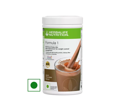 HERBALIFE FORMULA 1 NUTRITIONAL SHAKE MIX, DUTCH CHOCOLATE (500G)