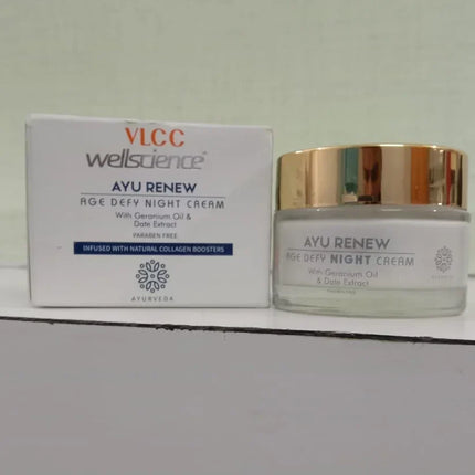 AyuRenew Age Defy Night Cream – VLCC WellScience