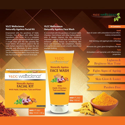 Naturally Ageless Face wash – VLCC WellScience