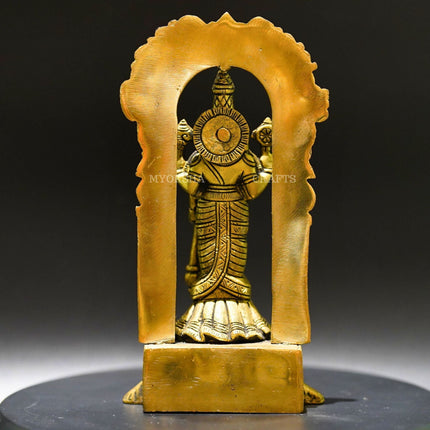 Brass Kurma Statue - Divine Protection for Seekers