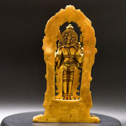 Brass Vishnu Statue - Sacred Presence for Spiritual Seekers