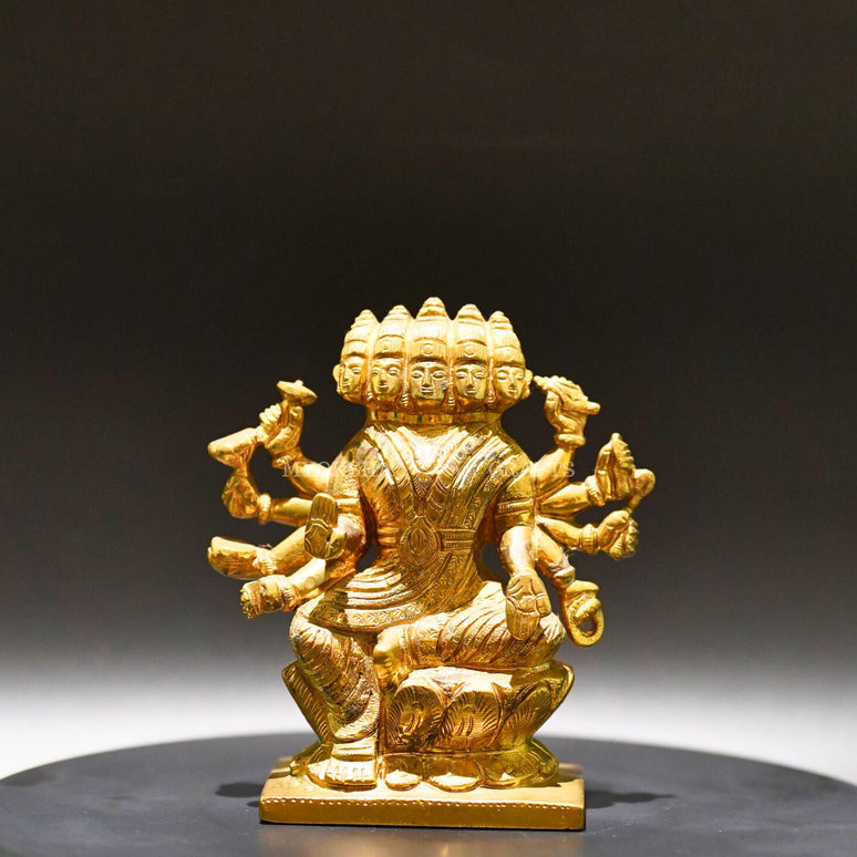 Brass Devi - Goddess of Power and Devotion