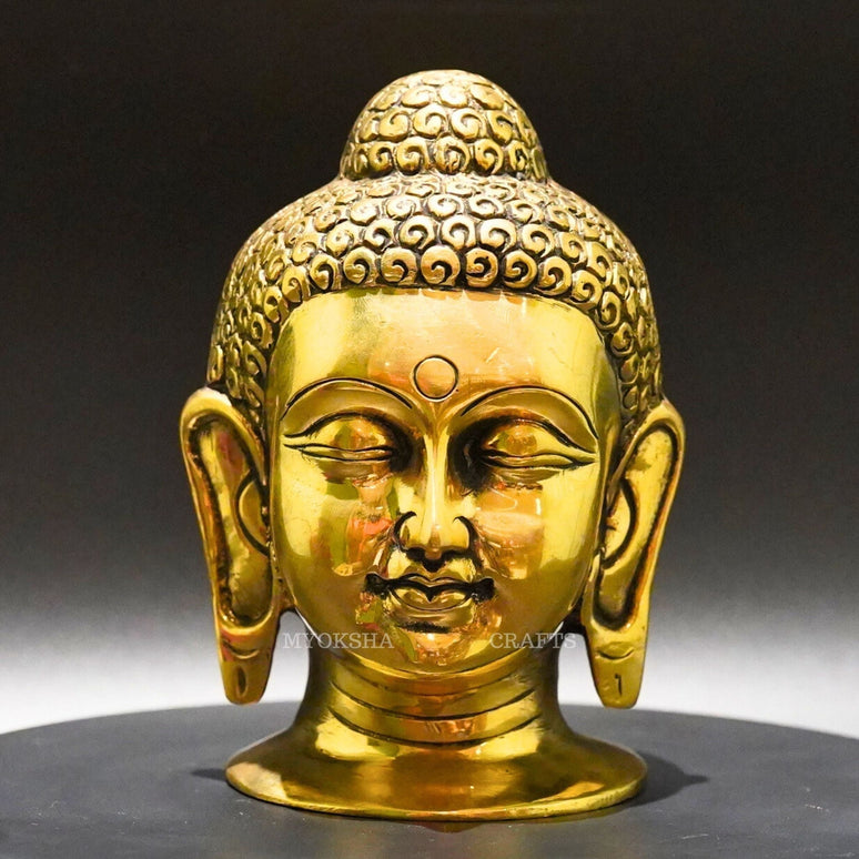 Brass Buddha Idol