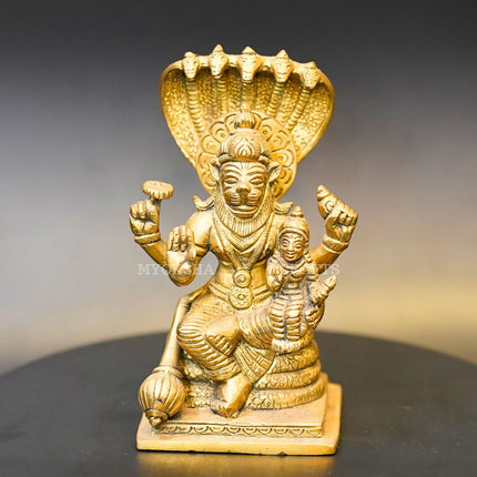 Brass Lakshmi Narasimha Swamy Idol