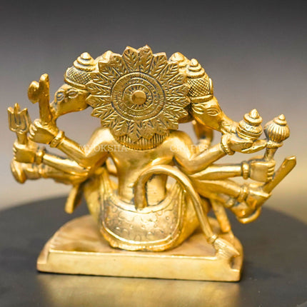 Brass Punchamuki Hanuman