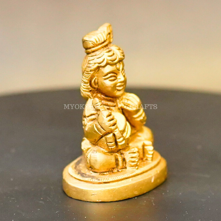 Brass Bala Krishna Idol