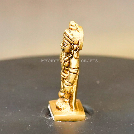 Brass Udupi Krishna Idol