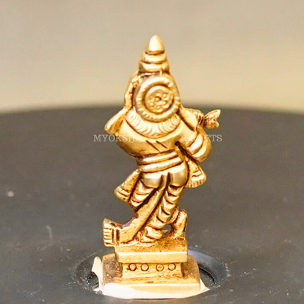 Brass Krishna Idol