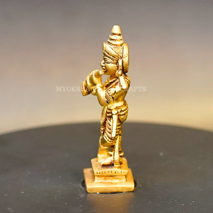 Brass Krishna Idol