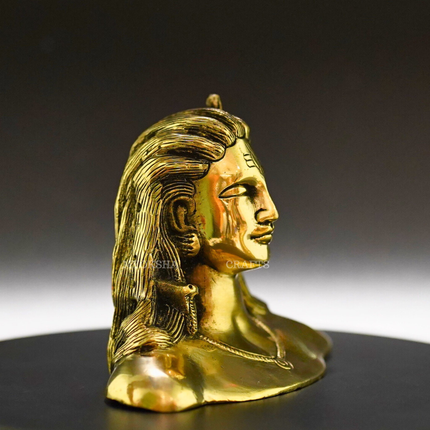 Brass Adiyogi Idols