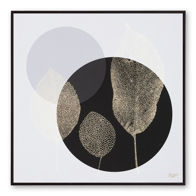 Tehzeeb Creations Golden Embossed Wall Painting