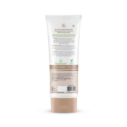 Mamaearth Rice Face Scrub With Rice Water & Niacinamide