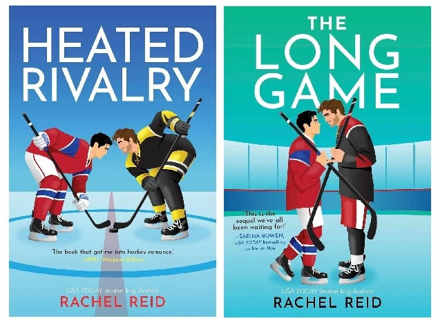 Rachel Reid Heated Rivalry & The Long Game 2 Books set Paperback New Book