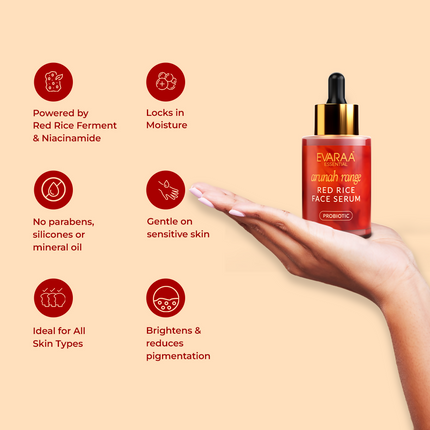 Evaraa Essential Red Rice Serum