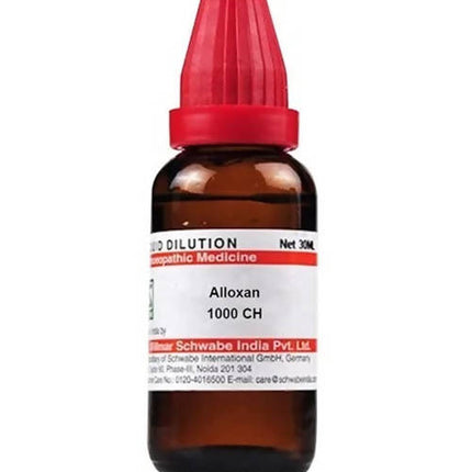 Dr. Willmar Schwabe India Alloxan Dilution