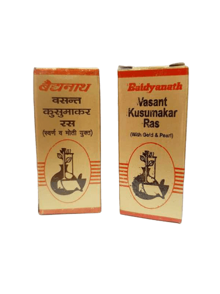 Baidyanath Basantkusmakar Ras - 25 Tablets