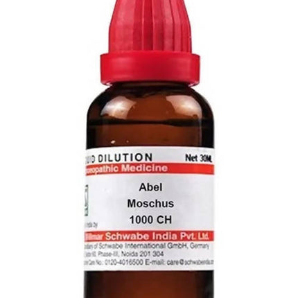 Dr. Willmar Schwabe India Abel Moschus Dilution