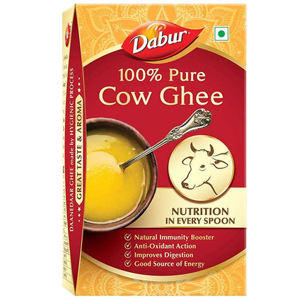 Dabur Cow Ghee | Desi Cow Milk Ghee | Made From Grass Fed Cow's Milk | Organic Ghee