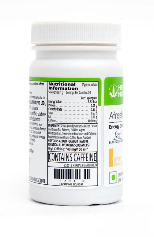 HERBALIFE AFRESH PEACH DRINK MIX (50G)