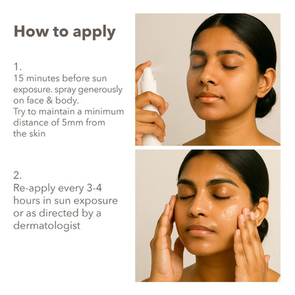 Lotus DermaBotanics 3% Vitamin C Complex + Ceramide Complex UV Aqua Sunscreen Spray SPF 50 + PA++++