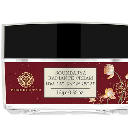 Forest Essentials Soundarya Radiance Cream With 24K Gold & SPF30