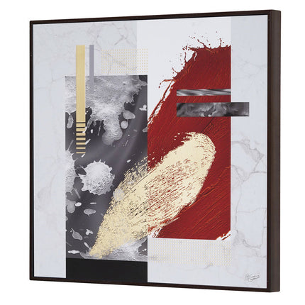 Tehzeeb Creations Golden Embossed Wall Painting