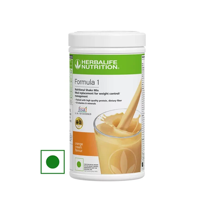 HERBALIFE FORMULA 1 NUTRITIONAL SHAKE MIX, ORANGE CREME (500G)