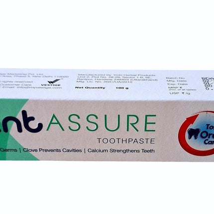 Vestige Dentassure Toothpaste (100g) - Pack of 20
