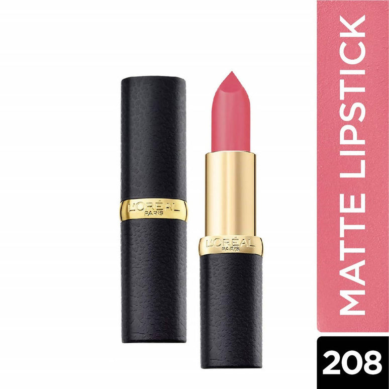 L'Oreal Paris Color Riche Moist Matte Lipstick - 208 Cherry Crush