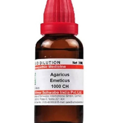 Dr. Willmar Schwabe India Agaricus Emeticus Dilution