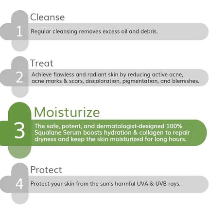 The Derma Co 100% Squalane Serum for Deep Hydration & Moisture Lock