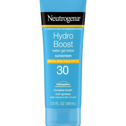 Neutrogena Hydro Boost Water Gel Sunscreen Lotion with Broad Spectrum SPF 30