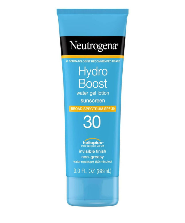 Neutrogena Hydro Boost Water Gel Sunscreen Lotion with Broad Spectrum SPF 30