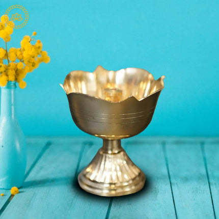 Brass Gulab Diya