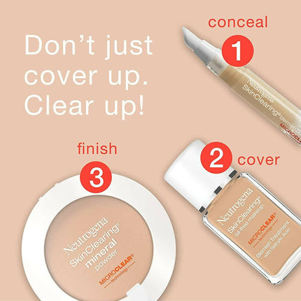 Neutrogena Skinclearing Makeup, 8 Medium Beige