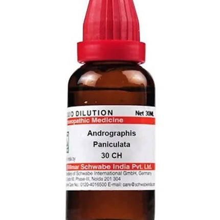 Dr. Willmar Schwabe India Andrographis Paniculata Dilution