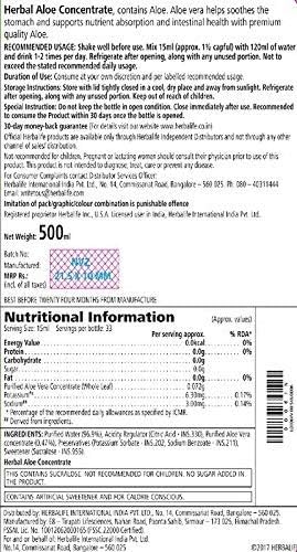 HERBALIFE HERBAL ALOE CONCENTRATE (500 ML)