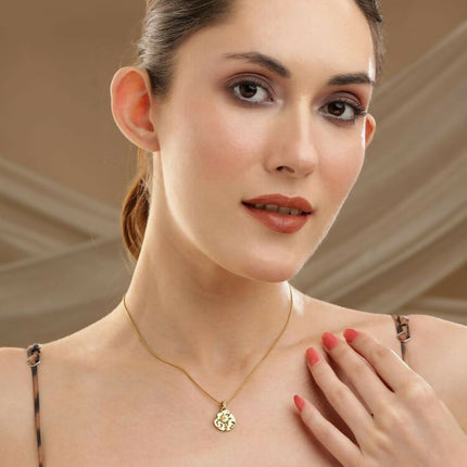 Golden Drop Earrings - Ruby Raang