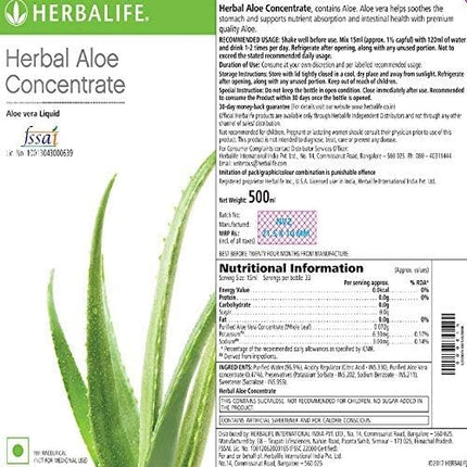 HERBALIFE HERBAL ALOE CONCENTRATE (500 ML)