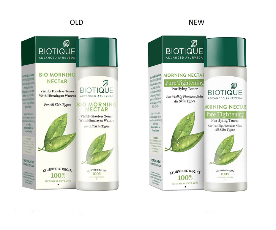 Biotique Advanced Ayurveda Bio Morning Nectar Visibly Flawless Toner