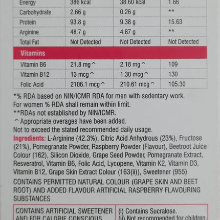 Vestige L-arginine (15N)