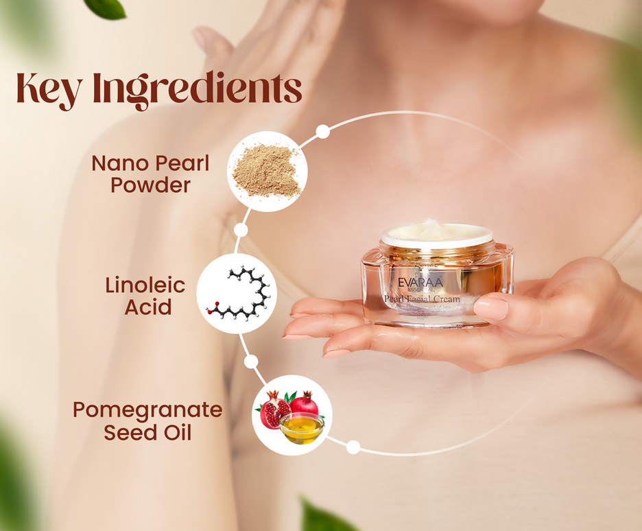Evaraa Essential Pearl Facial Cream
